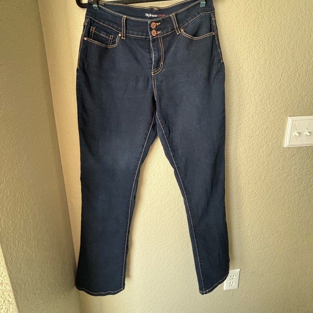 Style & Co. Women's Curvy Modern‎ Boot Jeans - 8